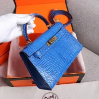 $92.00 USD Hermes AAA Quality Handbags For Women #1401418