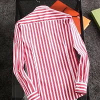 $40.00 USD Hermes Shirts Long Sleeved For Men #1402041