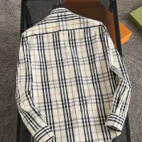 $38.00 USD Burberry Shirts Long Sleeved For Men #1402044
