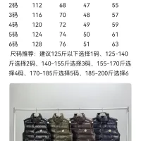 $125.00 USD Moncler Down Feather Coat Sleeveless For Men #1402054