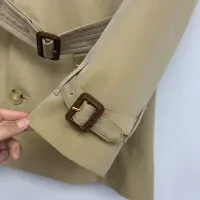 $205.00 USD Burberry Trench Coat Long Sleeved For Men #1403322