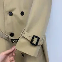 $205.00 USD Burberry Trench Coat Long Sleeved For Men #1403339