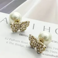 $29.00 USD Christian Dior Earrings For Women #1406980