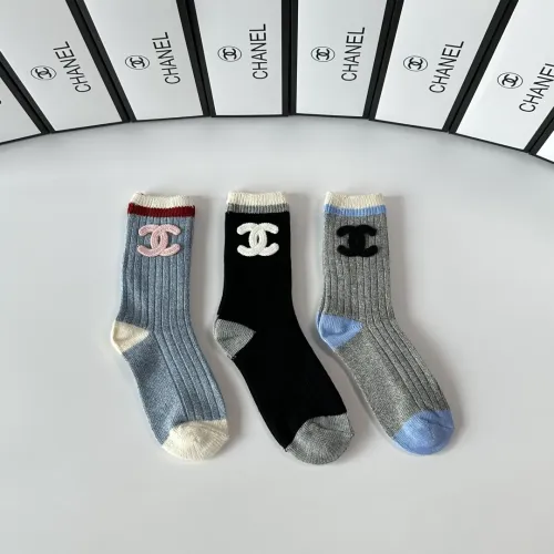 Replica Chanel Socks #1407330 $34.00 USD for Wholesale