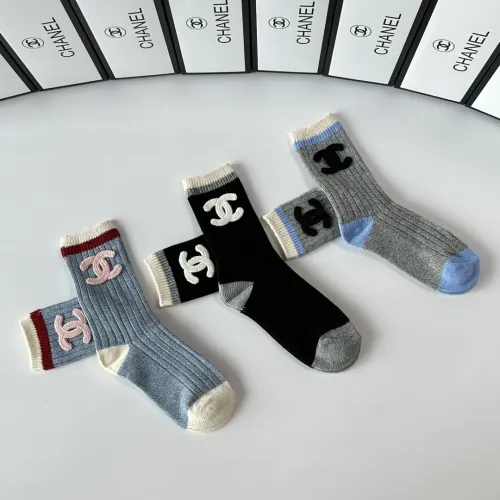 Replica Chanel Socks #1407330 $34.00 USD for Wholesale