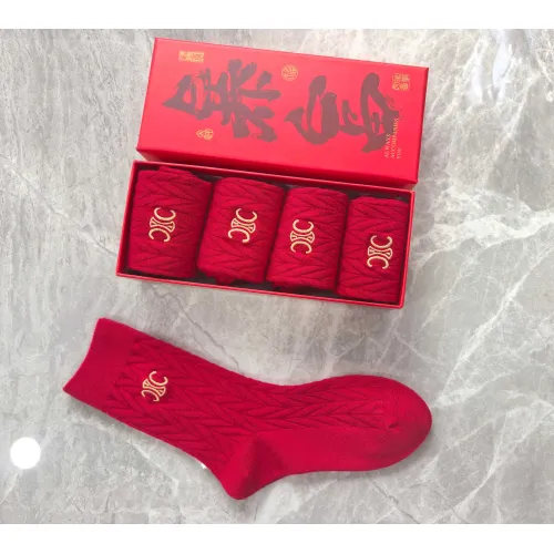 Replica Celine Socks #1407353 $29.00 USD for Wholesale