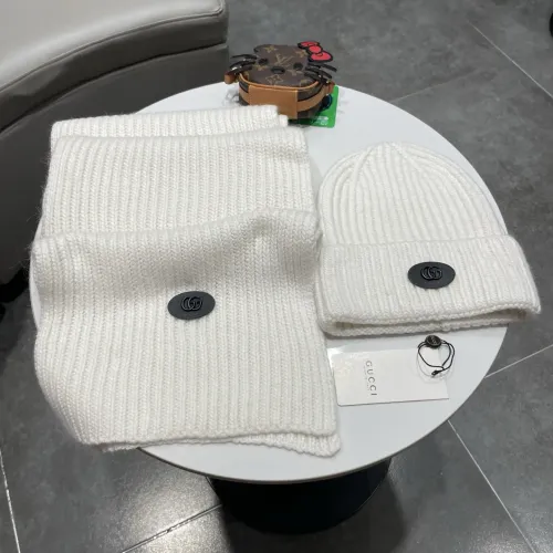 Replica Gucci Hat and Scarf Set #1407385 $64.00 USD for Wholesale