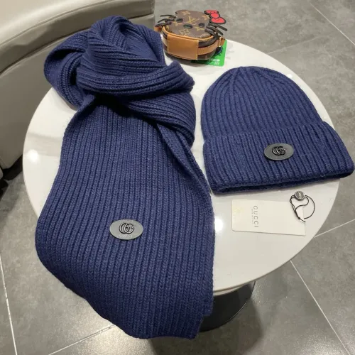 Gucci Hat and Scarf Set #1407386 $64.00 USD, Wholesale Replica Gucci Hat and Scarf and Glove Set
