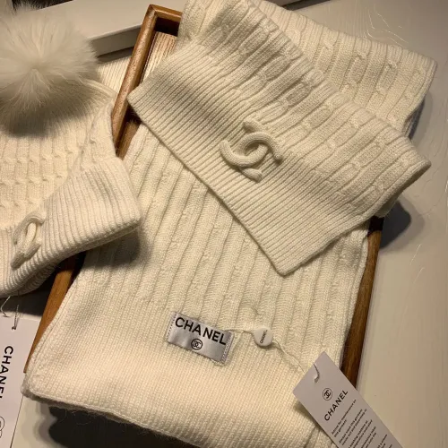 Replica Chanel Hat and Scarf Set #1407442 $68.00 USD for Wholesale