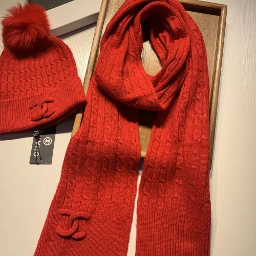 Replica Chanel Hat and Scarf Set #1407444 $68.00 USD for Wholesale