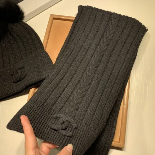 Replica Chanel Hat and Scarf Set #1407461 $64.00 USD for Wholesale