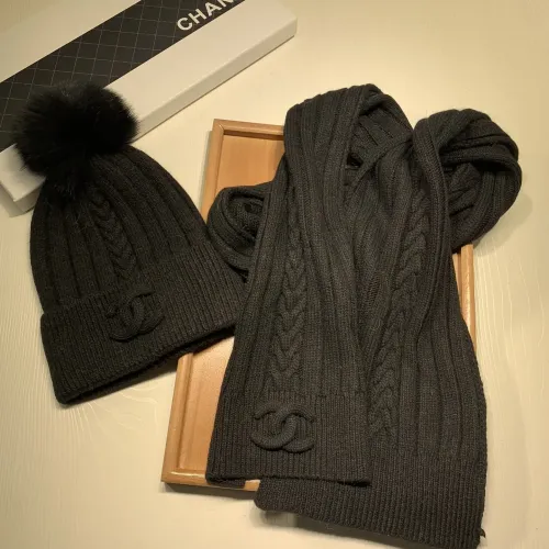 Replica Chanel Hat and Scarf Set #1407461 $64.00 USD for Wholesale
