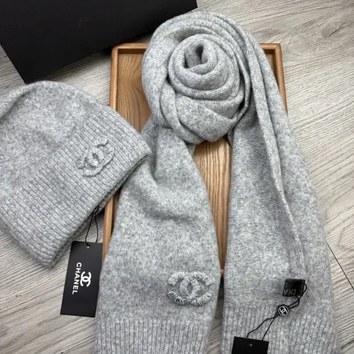 Replica Chanel Hat and Scarf Set #1407487 $52.00 USD for Wholesale