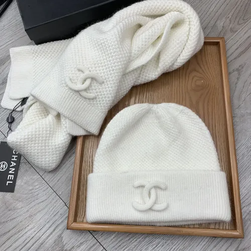 Replica Chanel Hat and Scarf Set #1407490 $52.00 USD for Wholesale