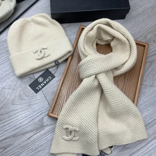 Replica Chanel Hat and Scarf Set #1407491 $52.00 USD for Wholesale