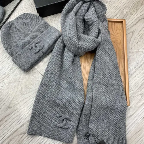 Replica Chanel Hat and Scarf Set #1407492 $52.00 USD for Wholesale