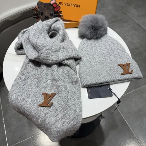 Replica Louis Vuitton LV Hat and Scarf Set #1407587 $68.00 USD for Wholesale