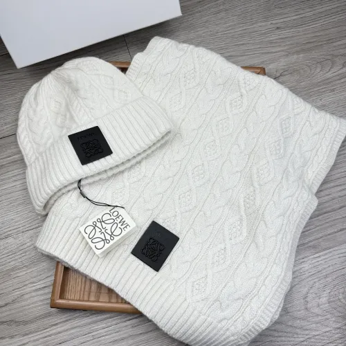 LOEWE Hat and Scarf Set #1407593 $52.00 USD, Wholesale Replica LOEWE Hat and Scarf and Glove Set