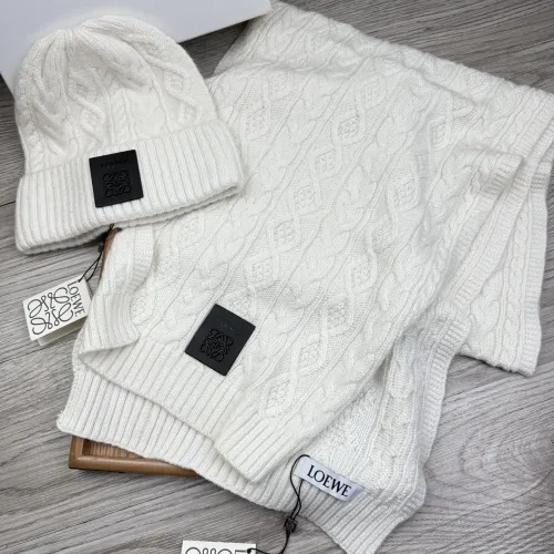 Replica LOEWE Hat and Scarf Set #1407593 $52.00 USD for Wholesale