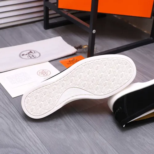 Replica Hermes Leather Shoes For Men #1407766 $102.00 USD for Wholesale