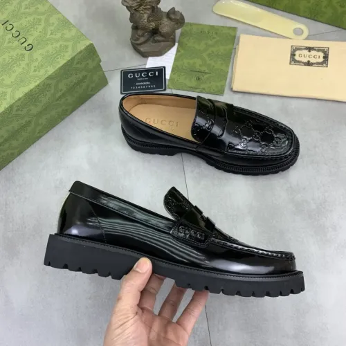 Replica Gucci Oxfords Shoes For Men #1407833 $108.00 USD for Wholesale