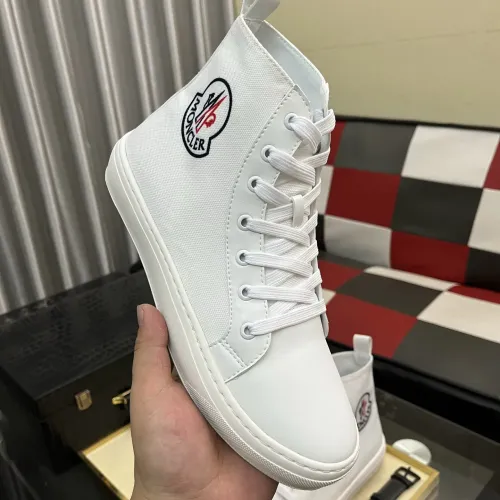 Replica Moncler High Tops Shoes For Men #1407837 $85.00 USD for Wholesale