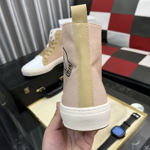 Replica Moncler High Tops Shoes For Men #1407838 $85.00 USD for Wholesale