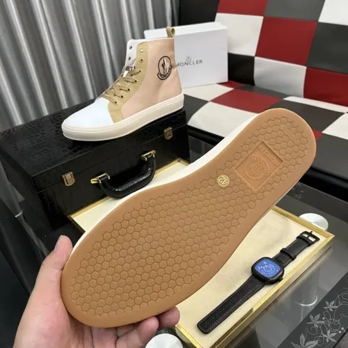 Replica Moncler High Tops Shoes For Men #1407838 $85.00 USD for Wholesale