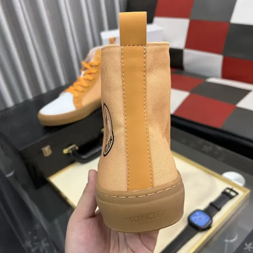 Replica Moncler High Tops Shoes For Men #1407839 $85.00 USD for Wholesale