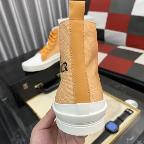 Replica Moncler High Tops Shoes For Men #1407845 $85.00 USD for Wholesale