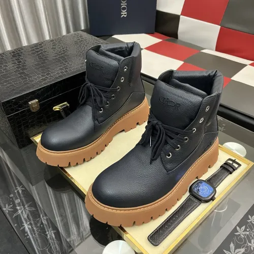 Replica Christian Dior Boots For Men #1407877 $102.00 USD for Wholesale