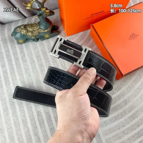 Replica Hermes AAA Quality Belts For Men #1408137 $60.00 USD for Wholesale