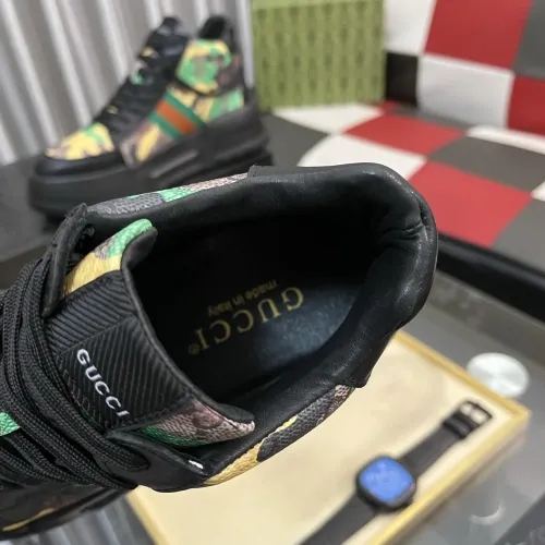 Replica Gucci High Tops Shoes For Men #1408217 $85.00 USD for Wholesale