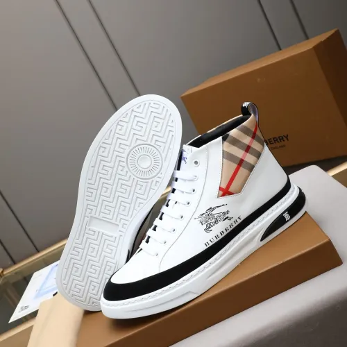 Replica Burberry High Tops Shoes For Men #1408221 $85.00 USD for Wholesale