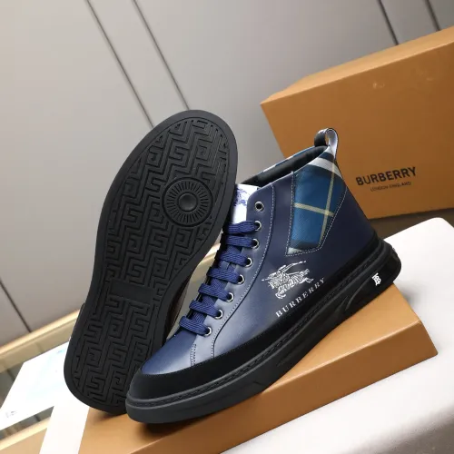 Replica Burberry High Tops Shoes For Men #1408223 $85.00 USD for Wholesale