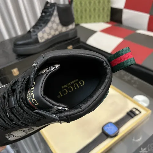 Replica Gucci High Tops Shoes For Men #1408229 $85.00 USD for Wholesale