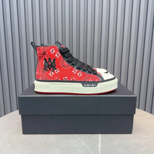 Replica Amiri High Tops Shoes For Men #1408437 $112.00 USD for Wholesale