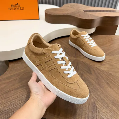 Replica Hermes Casual Shoes For Men #1408487 $125.00 USD for Wholesale