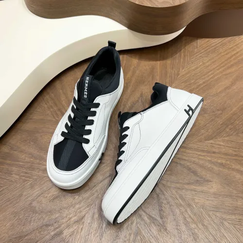 Replica Hermes Casual Shoes For Men #1408491 $128.00 USD for Wholesale