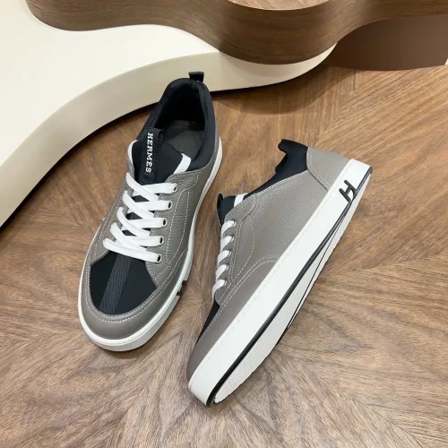 Replica Hermes Casual Shoes For Men #1408492 $128.00 USD for Wholesale