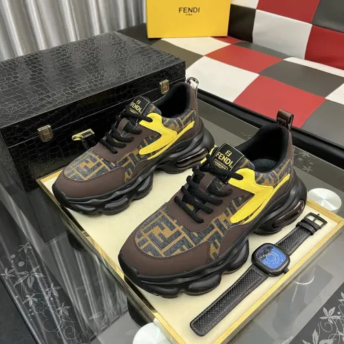 Replica Fendi Casual Shoes For Men #1408502 $85.00 USD for Wholesale