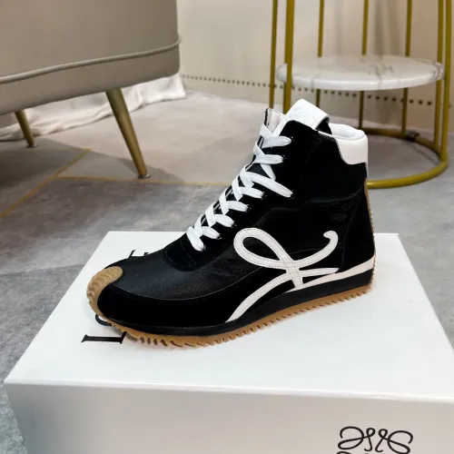 Replica LOEWE High Tops Shoes For Women #1408521 $108.00 USD for Wholesale