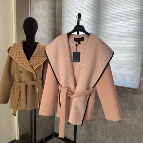 Replica Louis Vuitton LV Coats Long Sleeved For Women #1408549 $416.53 USD for Wholesale
