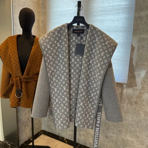 Replica Louis Vuitton LV Coats Long Sleeved For Women #1408550 $416.53 USD for Wholesale