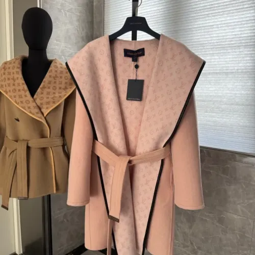 Louis Vuitton LV Coats Long Sleeved For Women #1408559 $406.61 USD, Wholesale Replica Louis Vuitton LV Coats