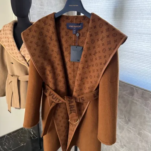Replica Louis Vuitton LV Coats Long Sleeved For Women #1408561 $406.61 USD for Wholesale