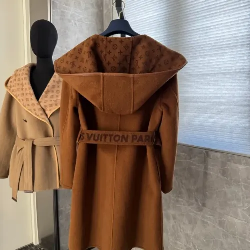 Replica Louis Vuitton LV Coats Long Sleeved For Women #1408561 $406.61 USD for Wholesale