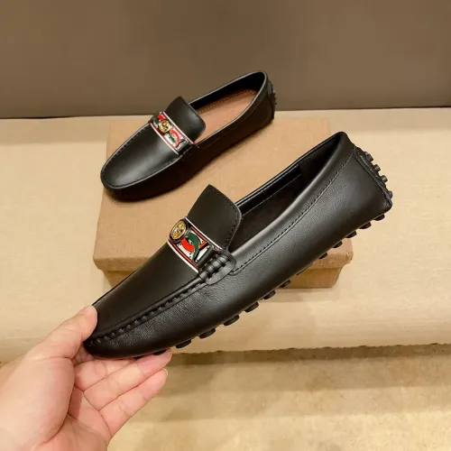 Replica Gucci Oxfords Shoes For Men #1408581 $80.00 USD for Wholesale