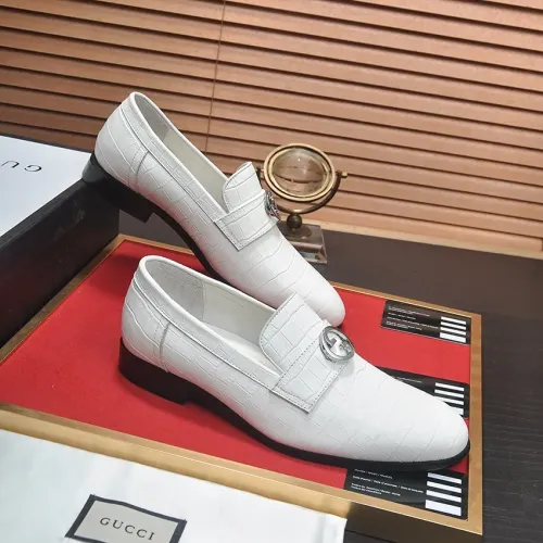 Replica Gucci Oxfords Shoes For Men #1408582 $98.00 USD for Wholesale