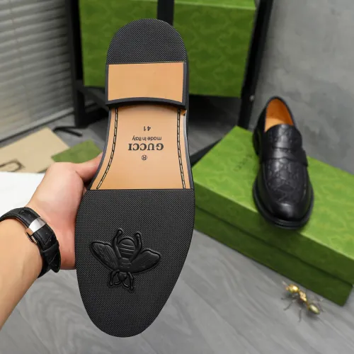 Replica Gucci Oxfords Shoes For Men #1408587 $98.00 USD for Wholesale